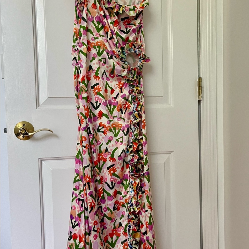 CeliaB Colorful Floral Maxi Dress